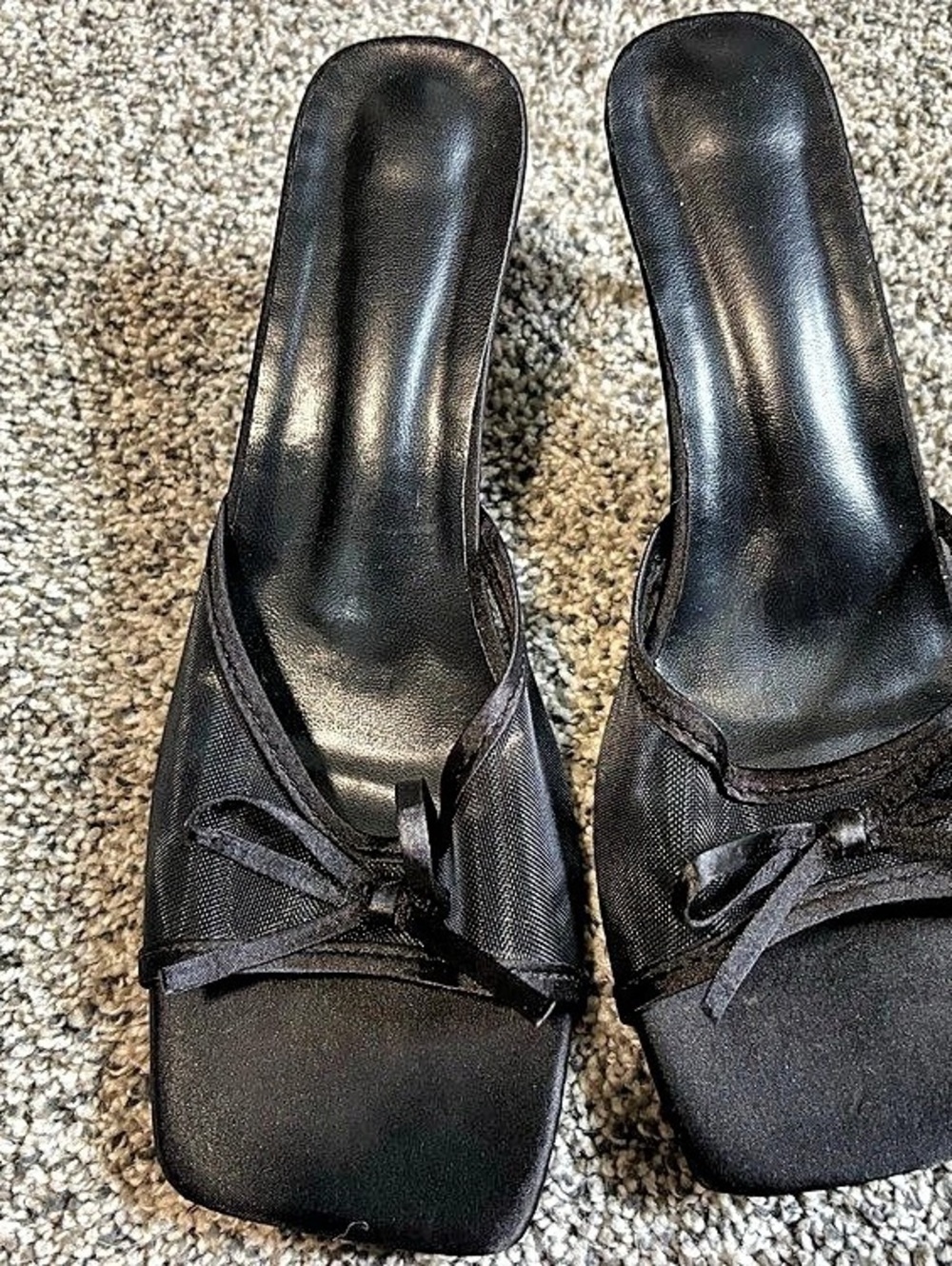Black Heels EU 41 us 9.5